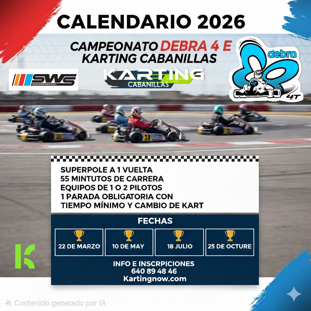 Nueva temporada campeonato resistencia Debra 4 Estaciones