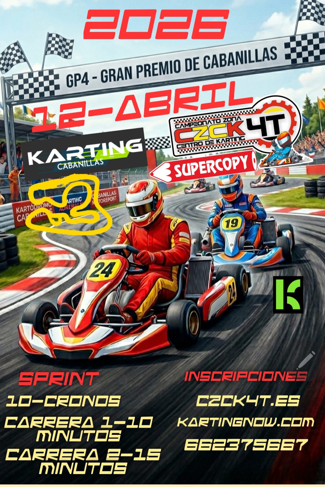 GP4 Campeonato Zona Centro 4T