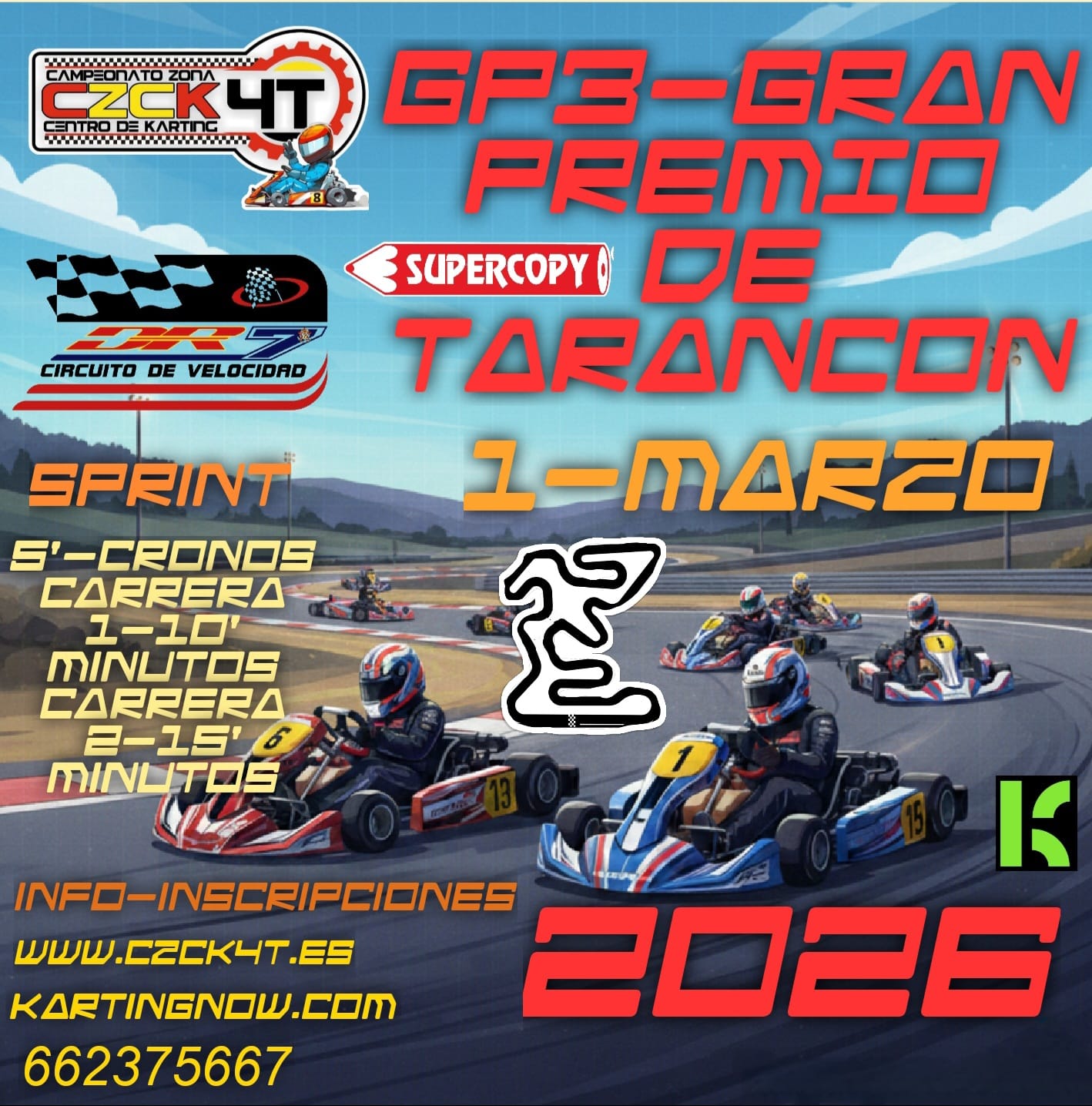 GP3 Campeonato Zona Centro 4T